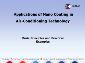 Nano coating applications on Heat-Exchangers