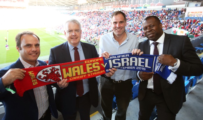 Wales V Israel Football Trade Event - 1st Minister For Wales